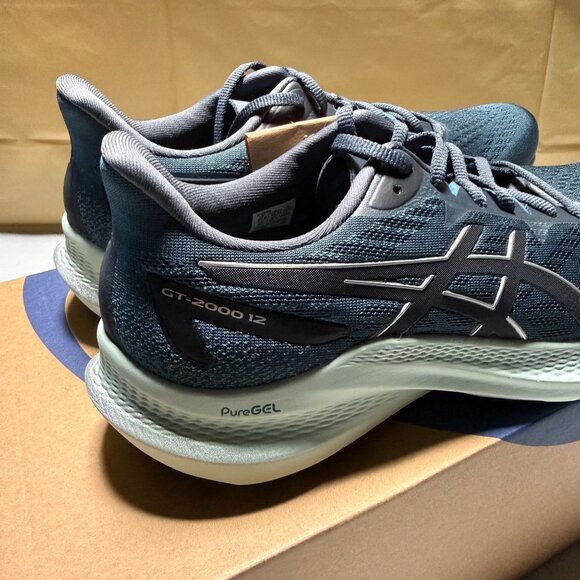 ASICS GT-2000 12 Women's Running Shoes Tarmac/Pure Silver Size 10.5 - Picture 3 of 9